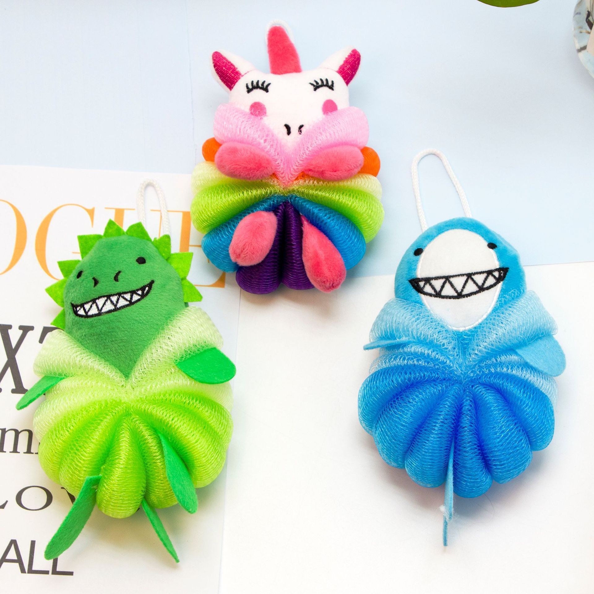 Customize 100% Natural Reusable kids loofah disposable shower loofah disposable loofah