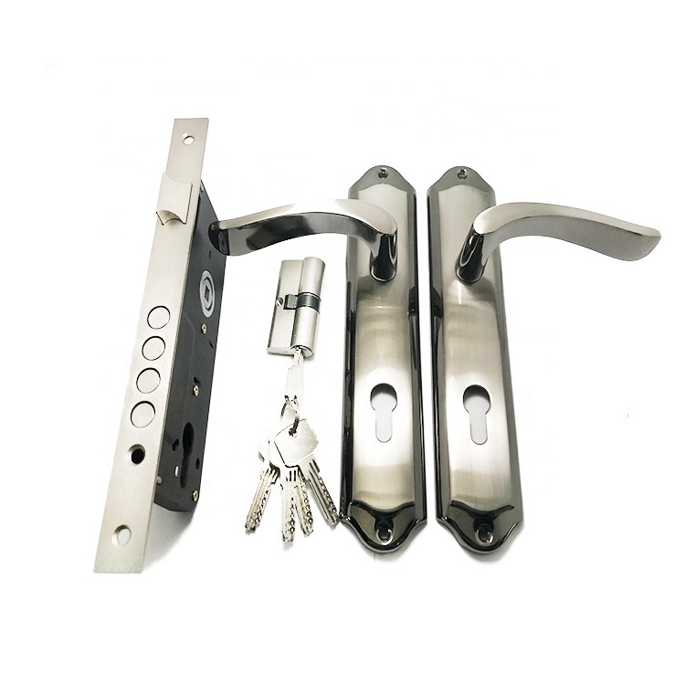 Israel stainless steel deadbolt aluminium alloy home european swing zwave master key russian mortice steel iron door lock