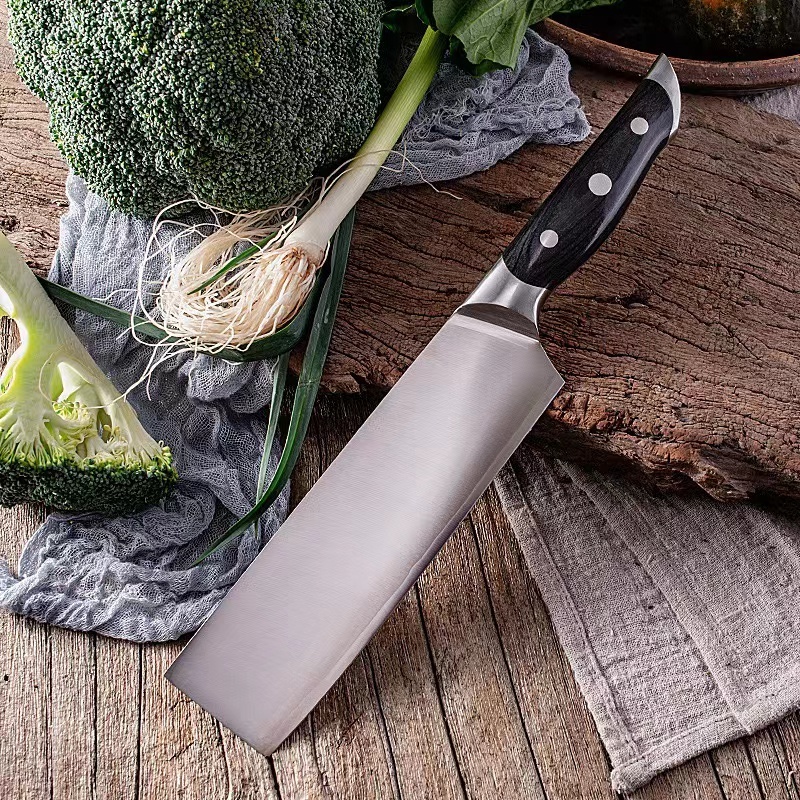 Sharp 9Cr18mov Stainless Steel Cuisine Household Ladies Yangjiang Knives