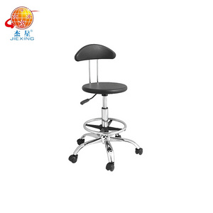 Footring Diameter350Mm Work chair Gaslift Height 200Mm Lab stool Antistatic pu chair