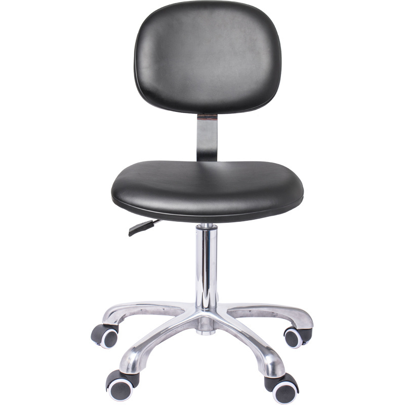 Warehouse Direct Sales Lab Chair PU Seat Best Price for laboratory stool PU Adjustable Height Chair