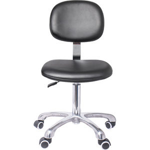 Warehouse Direct Sales Lab Chair PU Seat Best Price for laboratory stool PU Adjustable Height Chair