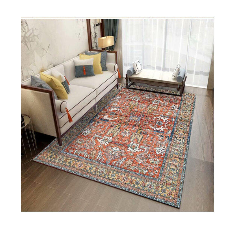 anti-slip and foldable carpet turkey sheep plush turkish carpets and rugs lving room vintage style persian plush