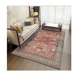 anti-slip and foldable carpet turkey sheep plush turkish carpets and rugs lving room vintage style persian plush