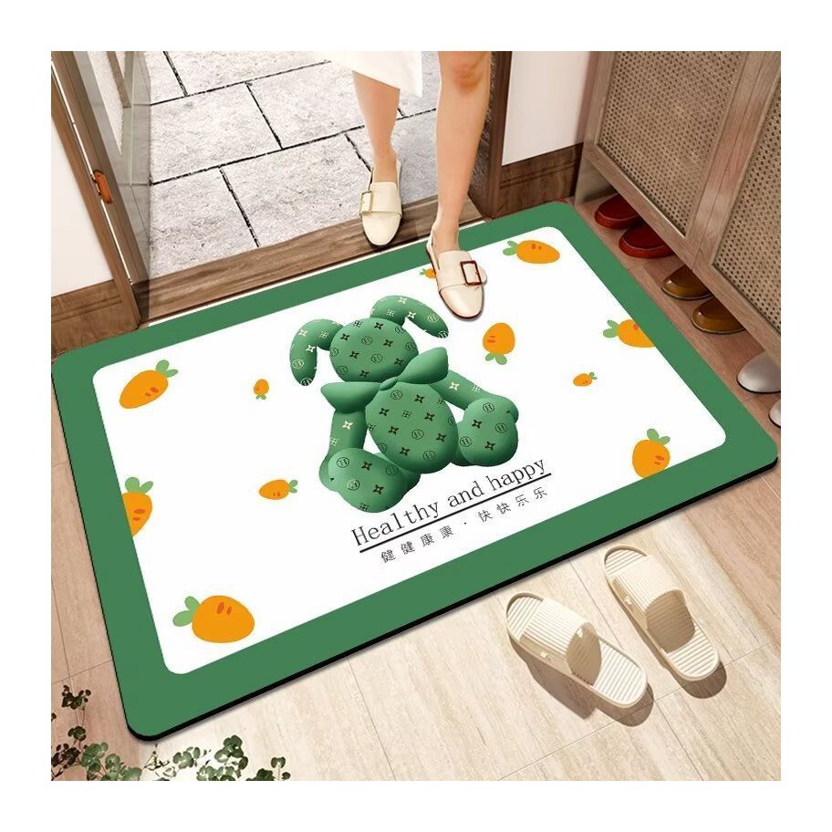 High Quality Washable All-Season Availability Mat Easy To Clean Rugs For Bath Room Moroccan Luxury Anti-Fatigue Softer 3D Carpet