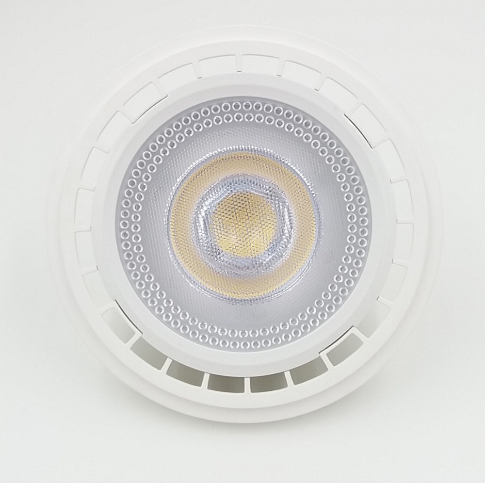 Dimmable COB AR111 Spotlight 25W LED ES111 recessed ceiling Light source Warm white G53 GU10 base 12V-265v qr111 downlight