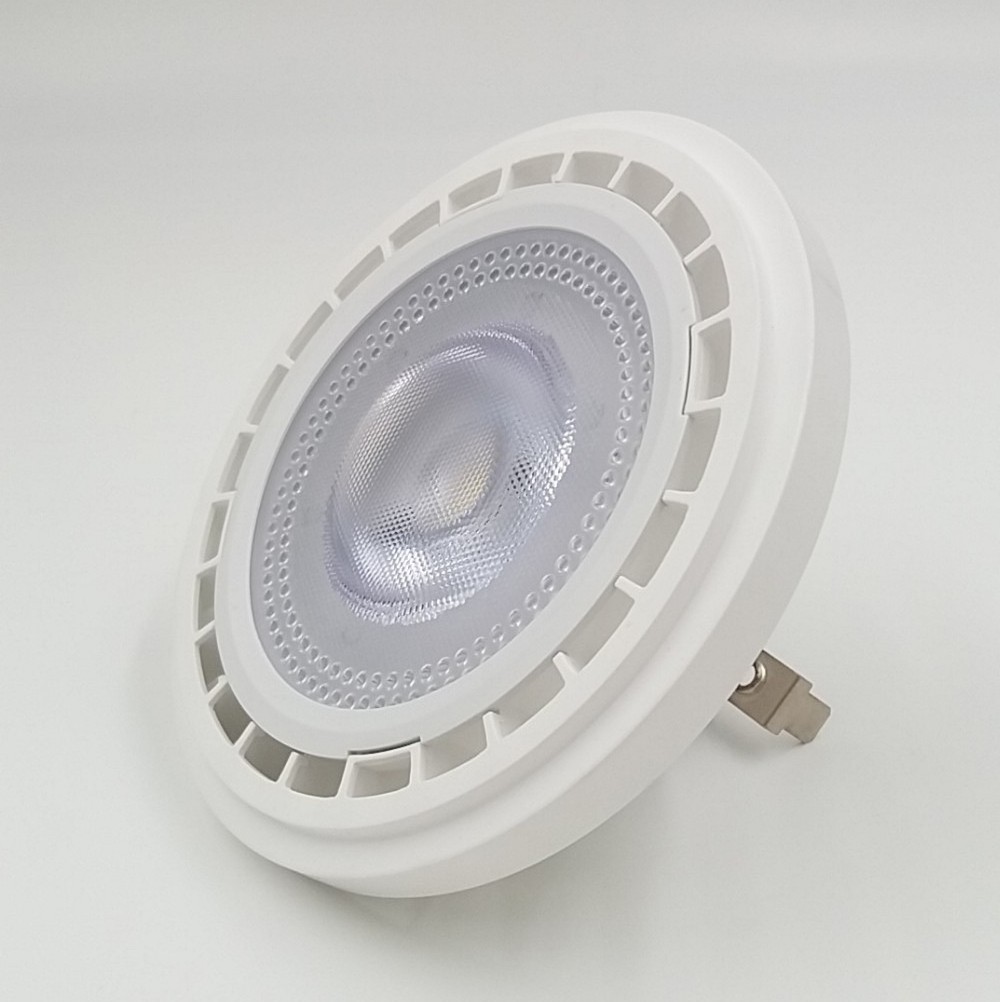 Dimmable COB AR111 Spotlight 25W LED ES111 recessed ceiling Light source Warm white G53 GU10 base 12V-265v qr111 downlight