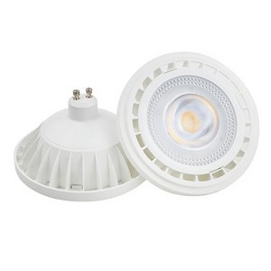 Dimmable COB AR111 Spotlight 25W LED ES111 recessed ceiling Light source Warm white G53 GU10 base 12V-265v qr111 downlight