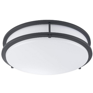 Classic 14'' 16'' double ring round ceiling mount lamp round acrylic led 15w/20w flush mount ceiling light fixtures for bedroom