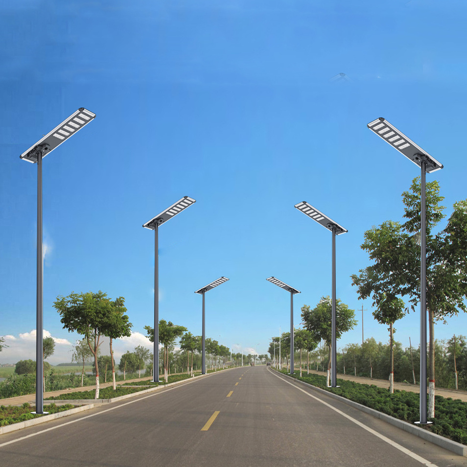 High Power Modern Outdoor Lighting Smd 150w 200w 250w 300WATT Integrated Led Solar Street Light