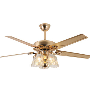 42 inch Rustic Classic Bronze 5 Plywood Blades Pull Chain Control Led Ceiling Fan With Light For Bedroom Living Room Dining Room