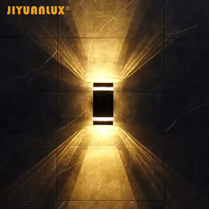 10W 20W Outdoor Indoor Hotel Linear Light up and Down Luminous Modern Minimalist Waterproof Garden Wall Light LED Wall Lamp