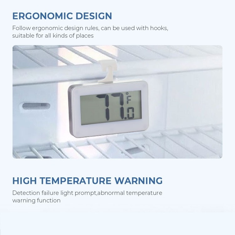 Digital Temperature Instruments Freezer Temperature Refrigerator Thermometer