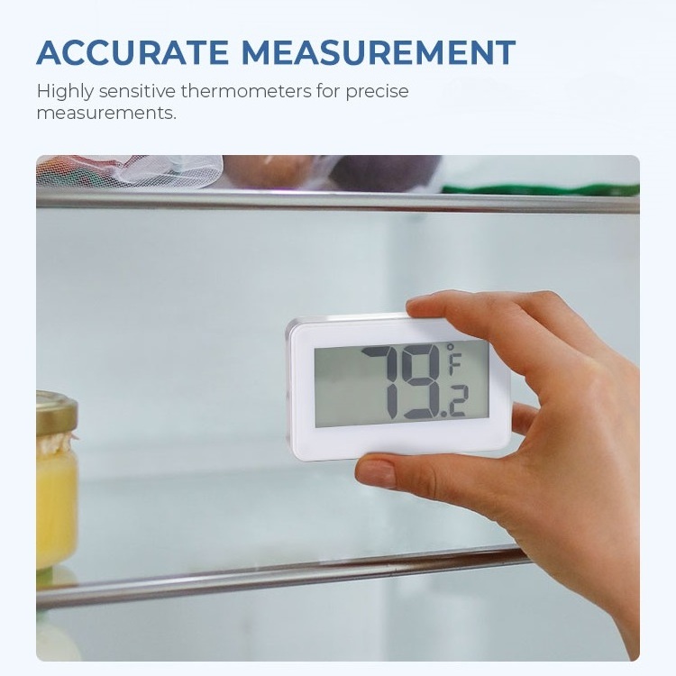 Digital Temperature Instruments Freezer Temperature Refrigerator Thermometer