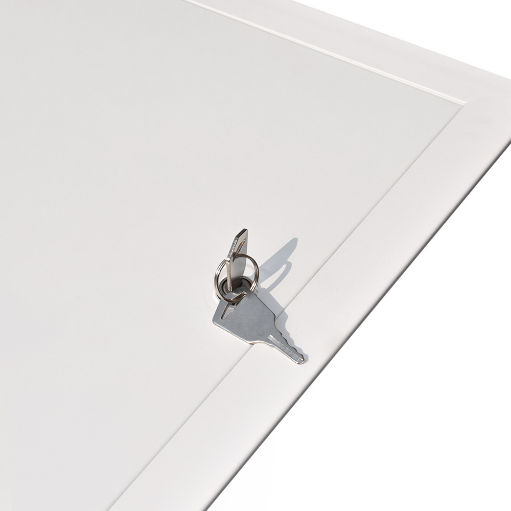 Access panel with lock and key ceiling wall inspection meatal access panel door