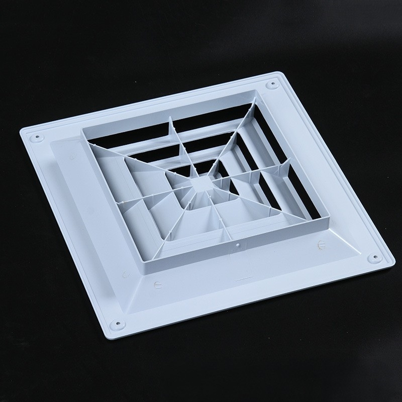 Air-conditioning exhaust outlet ABS air outlet Integrated ceiling Square diffuser Central air-conditioning louver