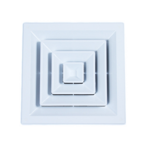 Air-conditioning exhaust outlet ABS air outlet Integrated ceiling Square diffuser Central air-conditioning louver