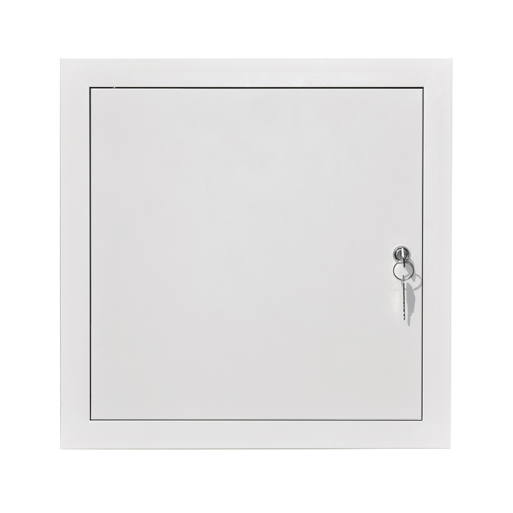 Access panel with lock and key ceiling wall inspection meatal access panel door