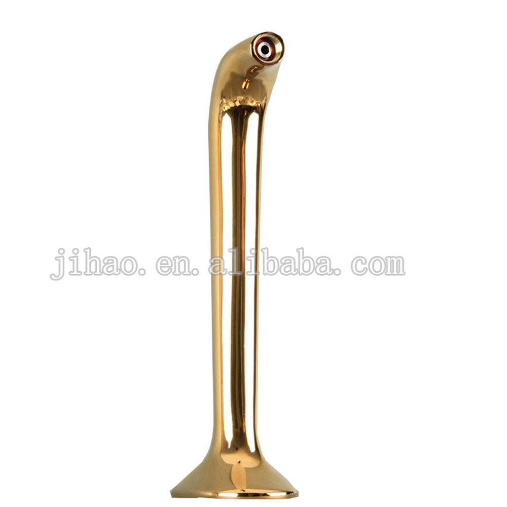 cobra type golden column beer tower with one faucet, drink beer tower,craft beer tower