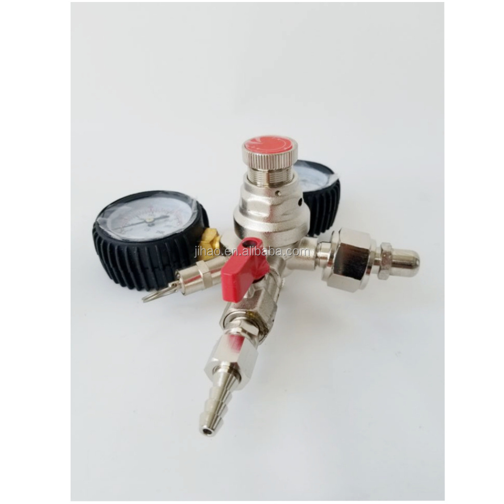 Dual Gauge Regulator for CO2 regulator