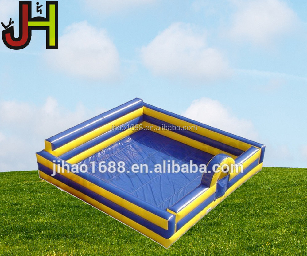 PVC Tarpaulin Inflatable Gaga Pit Ball Game, Portable Inflatable Adults Gaga Ball Pit