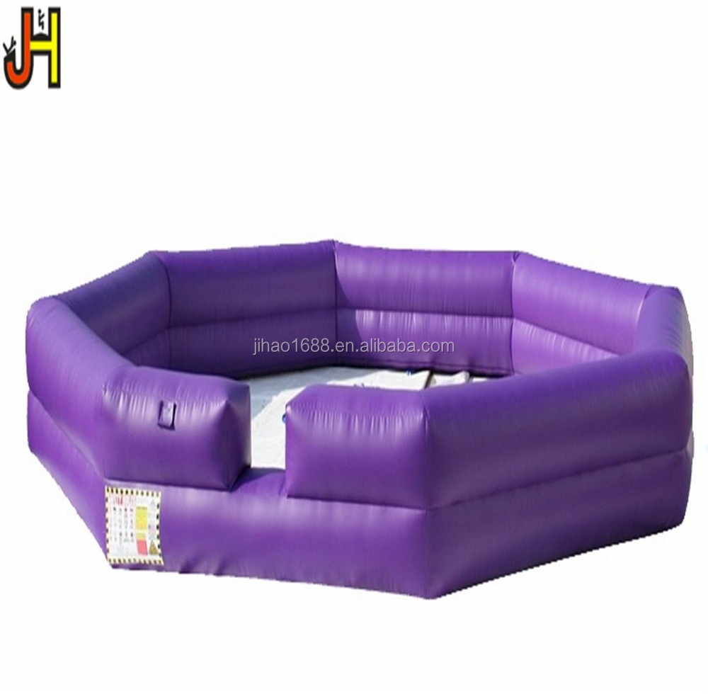 PVC Tarpaulin Inflatable Gaga Pit Ball Game, Portable Inflatable Adults Gaga Ball Pit