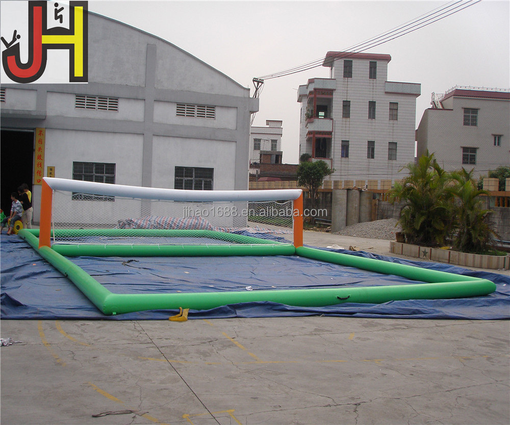 2017 Commercial Grade PVC Tarpaulin Floating Inflatable Water Beach Volleyball Court