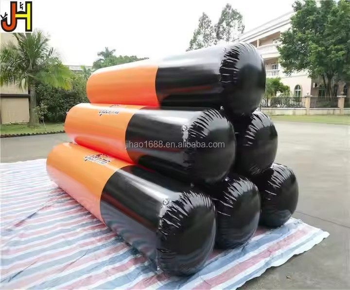 Outdoor Sport Game Inflatable Shooting Arena, Inflatable Paintball Bunkers for Adults and Kids