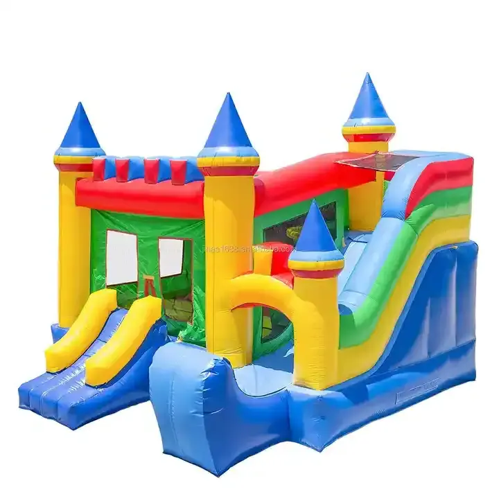 Hot Sale Commercial Inflatable Jumping Castle With Slide Combo For Sale