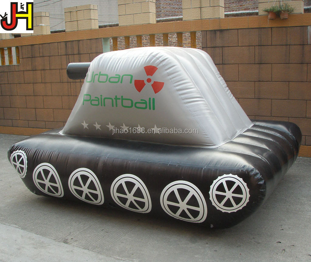 CS Inflatable Air Tank Bunker Inflatable Tank Paintball For Archery Target Field