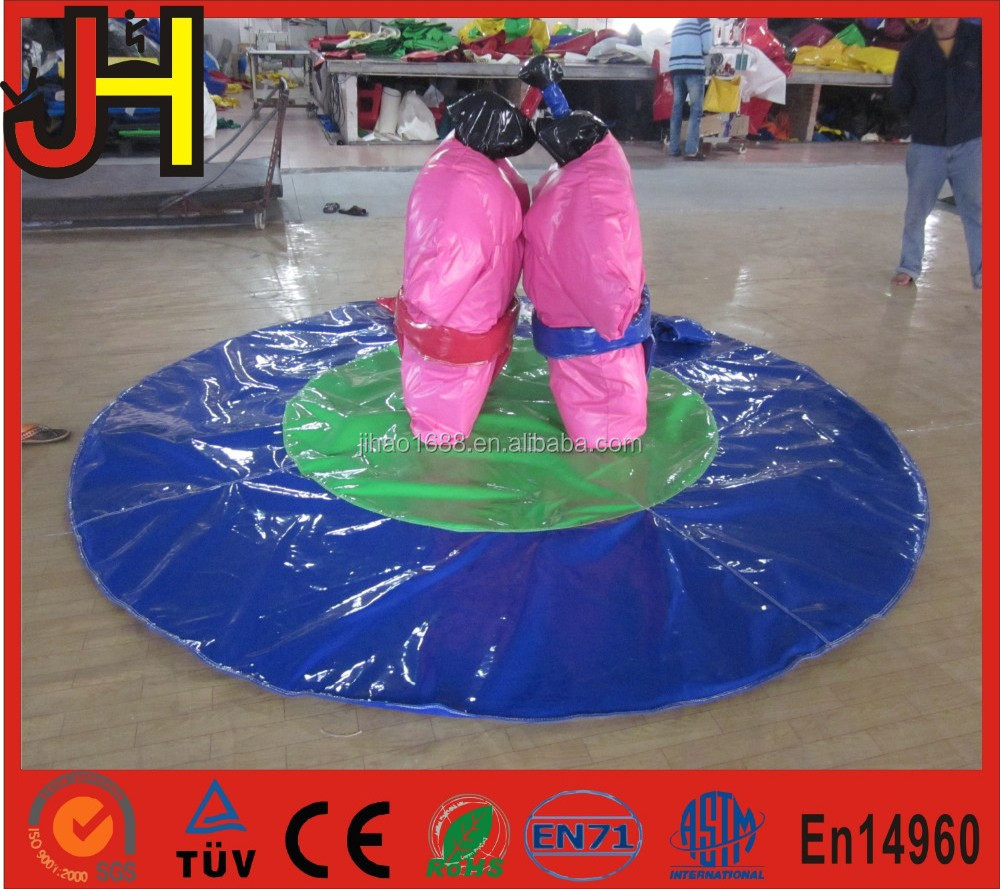 Children inflatable sumo suit wrestling suits foam padded sumo for kids and adults