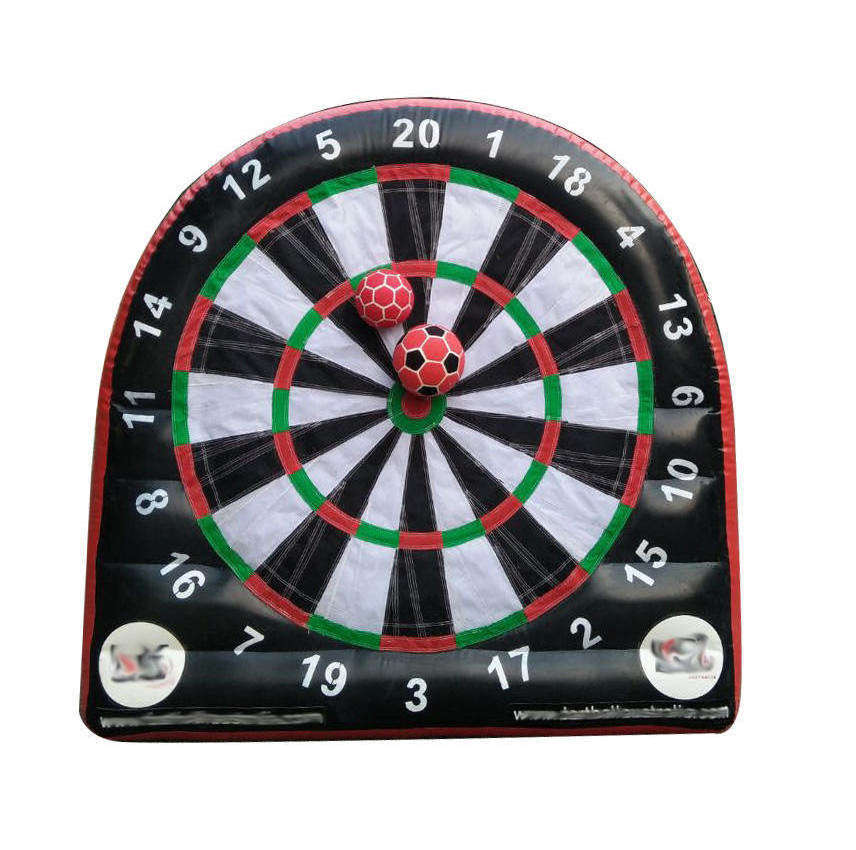 High Quality Inflatable Dart Board/Football Shoot Game, Customized Inflatable Football Soccer Dart for Outdoor Games