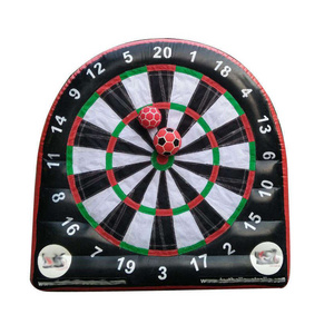 High Quality Inflatable Dart Board/Football Shoot Game, Customized Inflatable Football Soccer Dart for Outdoor Games