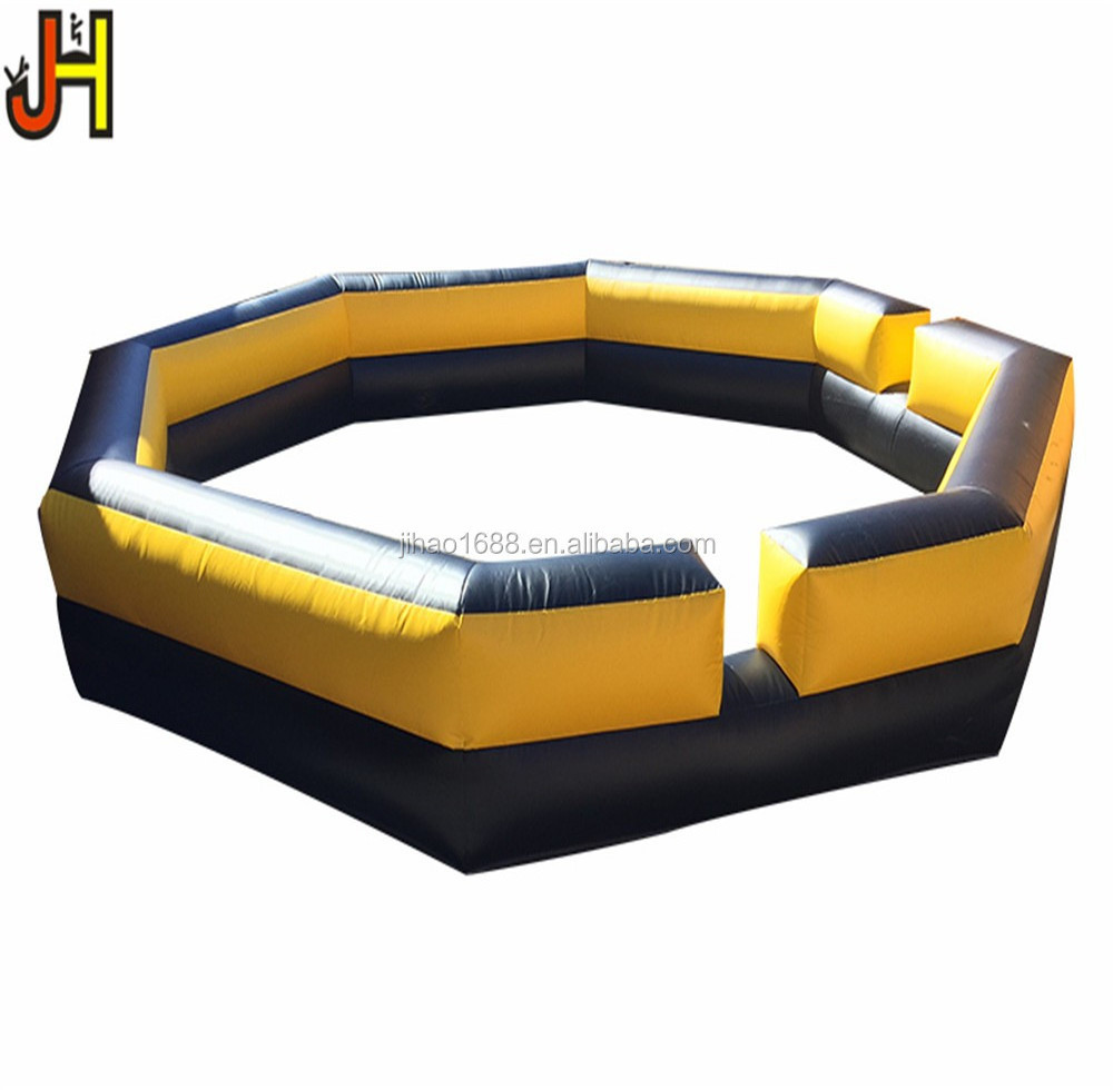 PVC Tarpaulin Inflatable Gaga Pit Ball Game, Portable Inflatable Adults Gaga Ball Pit