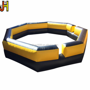 PVC Tarpaulin Inflatable Gaga Pit Ball Game, Portable Inflatable Adults Gaga Ball Pit