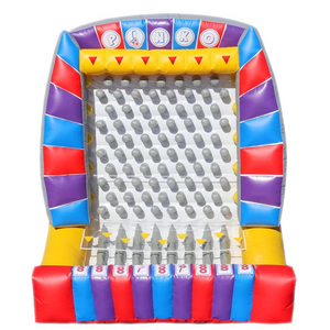 Sport Challenge Inflatable Plinko Game, Inflatable Plinko Bounce House, Inflatable Carnival Game For Adults And Kids