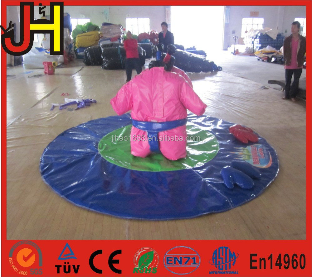 Children inflatable sumo suit wrestling suits foam padded sumo for kids and adults