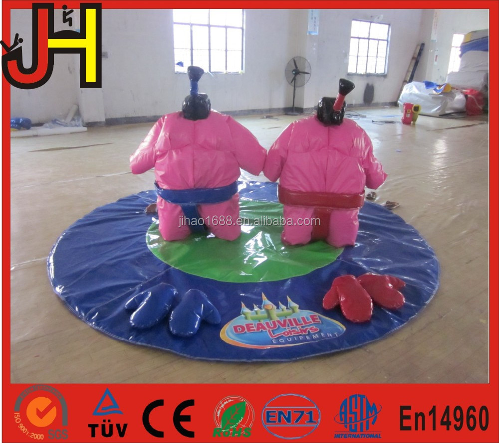 Children inflatable sumo suit wrestling suits foam padded sumo for kids and adults