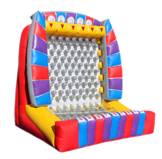 Sport Challenge Inflatable Plinko Game, Inflatable Plinko Bounce House, Inflatable Carnival Game For Adults And Kids