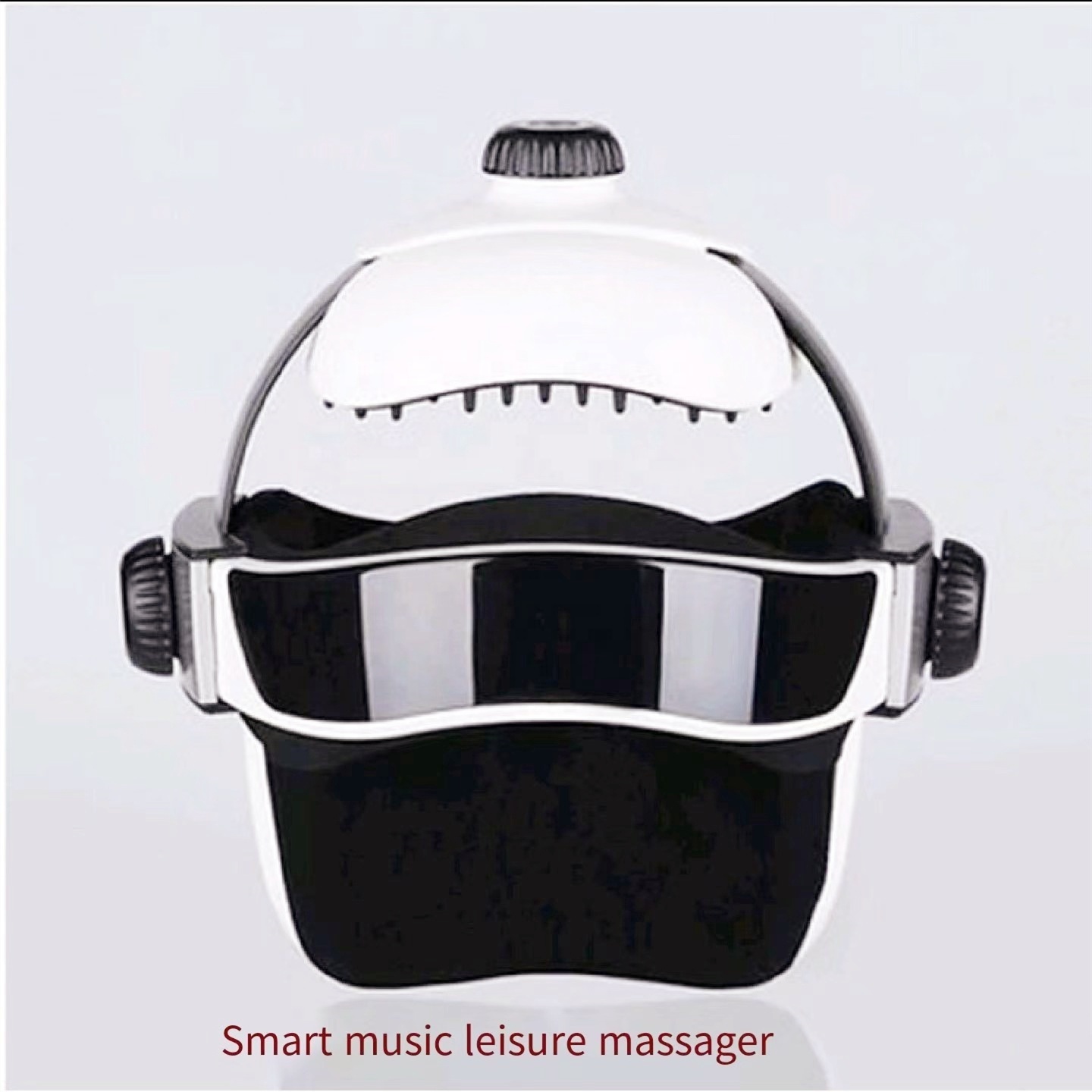 Manufacturer Direct Sale Electric Pneumatic Head Massager Brain Therapy Instrument Massage Machine Music Helmet Massage Cap