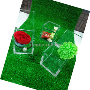 OEM hot sale acrylic candy display case with lid