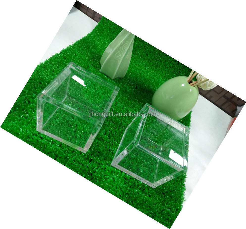 OEM hot sale acrylic candy display case with lid