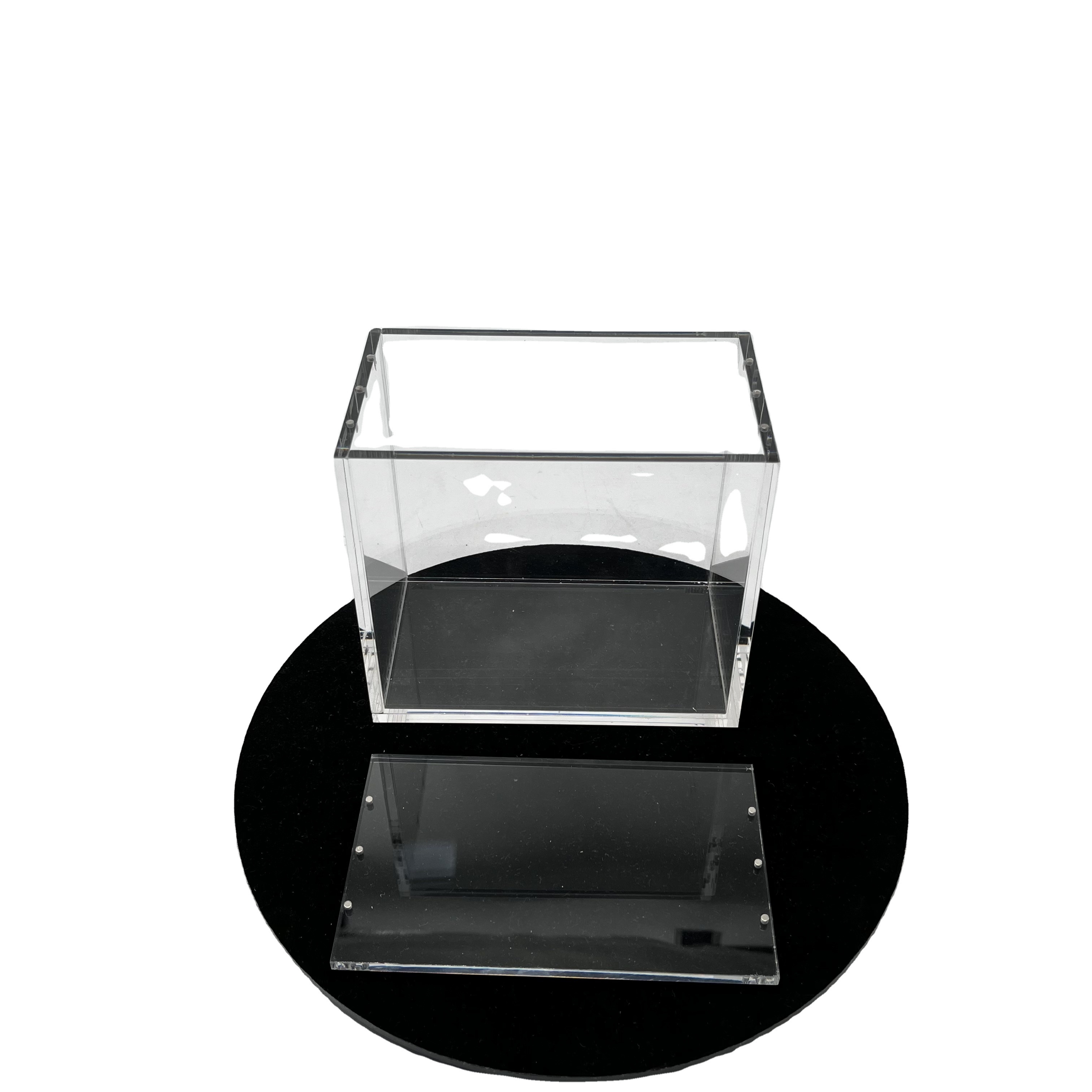 CUSTOM High Quality Clear Pokemon acrylic Box with Magnetic Lid Acrylic Pokemon Booster Box