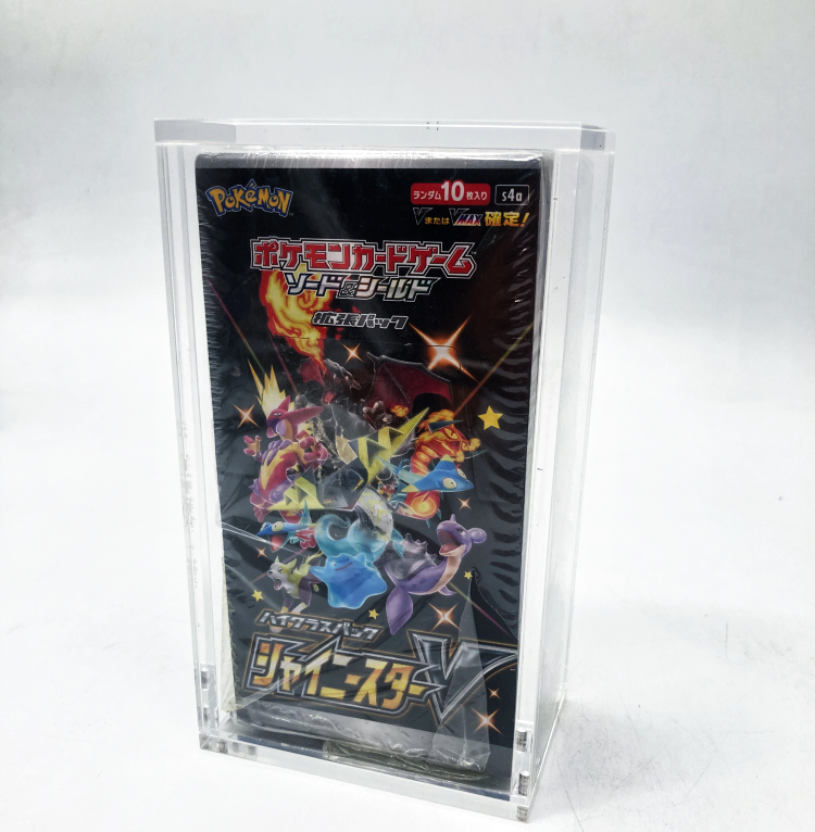 Wholesale Pokemon Japanese Booster Box For High Class Version Acrylic Case