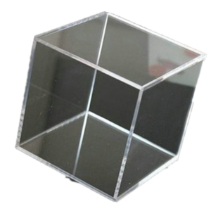 6 sided Crystal Clear Acrylic Display Storage Boxes Cube wholesale