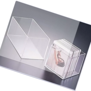 Acrylic CD/DVD display stand /acrylic display case box