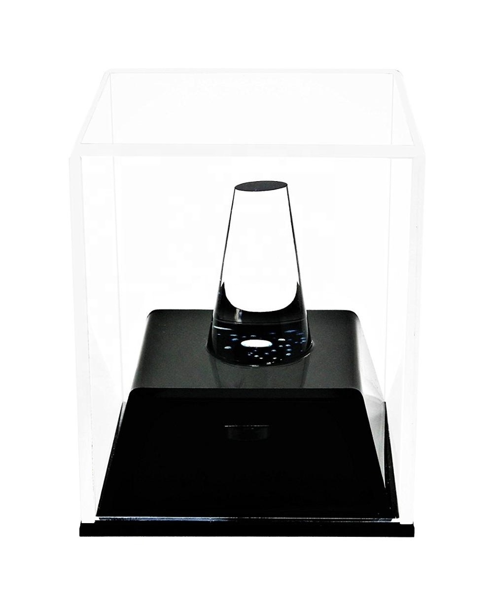 Factory high quality Clear Acrylic Championship Ring Display Case - Includes Custom Engraving