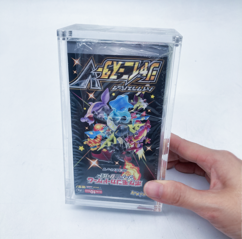 Wholesale Pokemon Japanese Booster Box For High Class Version Acrylic Case