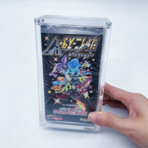 Wholesale Pokemon Japanese Booster Box For High Class Version Acrylic Case