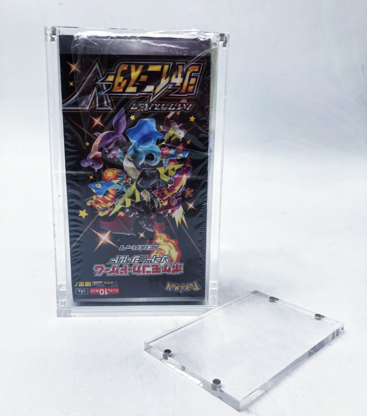 Wholesale Pokemon Japanese Booster Box For High Class Version Acrylic Case